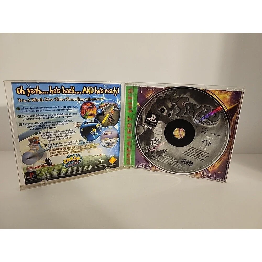 Spyro the Dragon - Sony PlayStation 1 Greatest Hits Edition